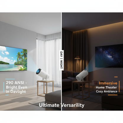 Omnivo™ - Portable 4k Mini Projector